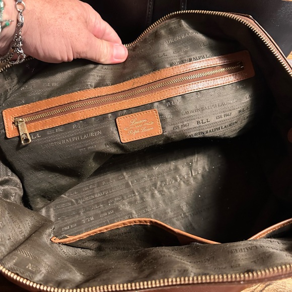 Ralph Lauren LRL super soft leather bag - Picture 2 of 4